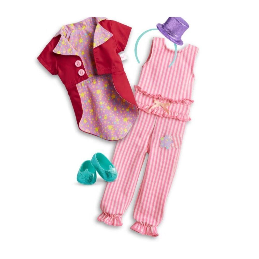 American Girl Wellie Wishers Ringmaster Outfit NEW